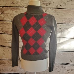 Apt.9 100% Cashmere SzS Turtleneck Sweater